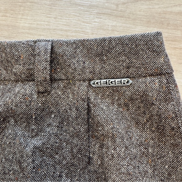 Geiger – Pure New Wool Tweed Trousers – Women’s / Unisex 34 – Made in Austria - Picture 5 of 9